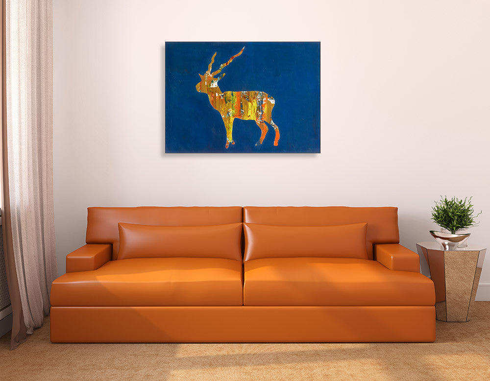 Animal Crossing VI Wall Art Print on the wall