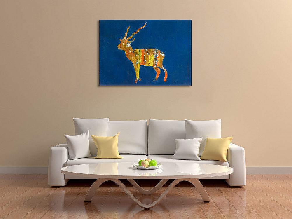 Animal Crossing VI Wall Art Print on the wall