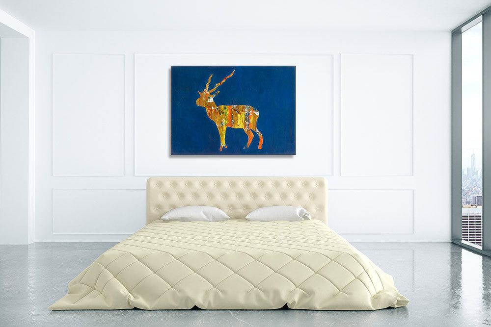 Animal Crossing VI Wall Art Print on the wall