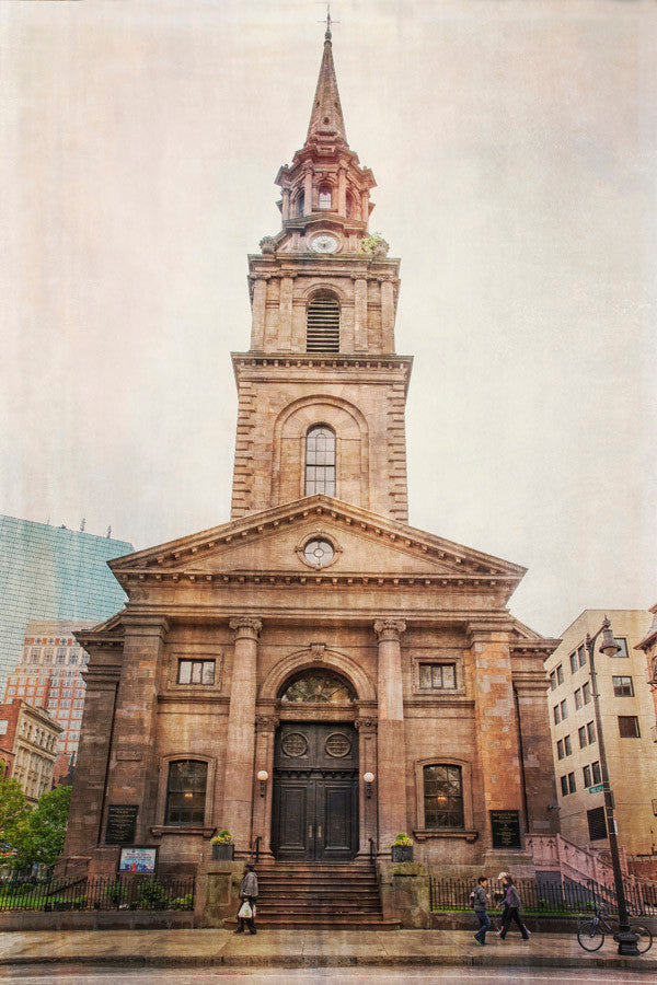 Arlington Church Wall Art Print