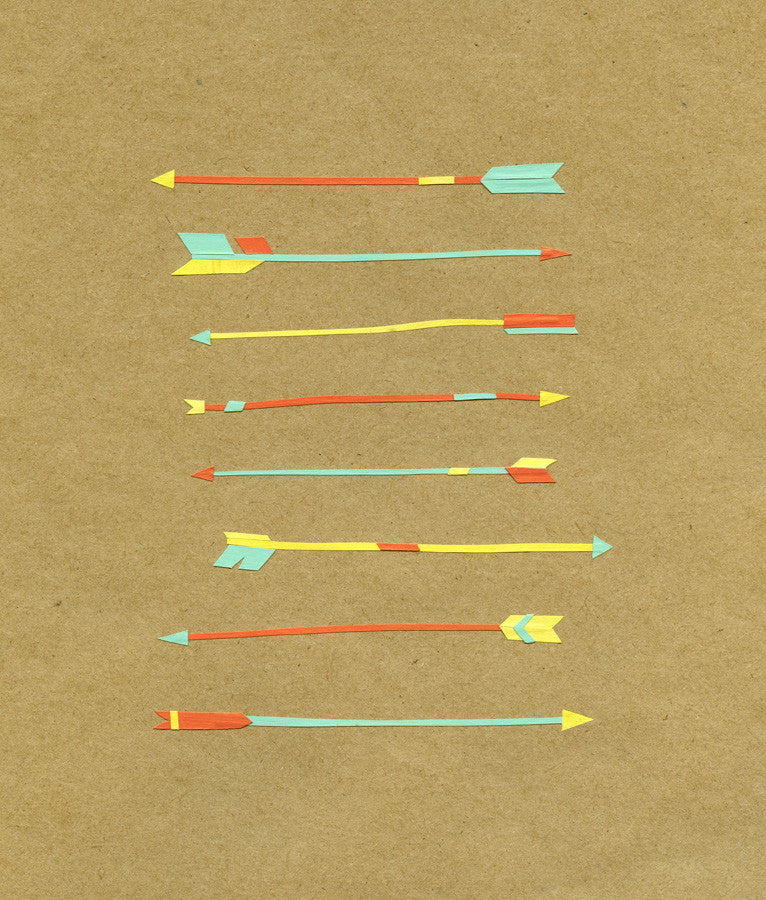 Arrows Wall Art Print