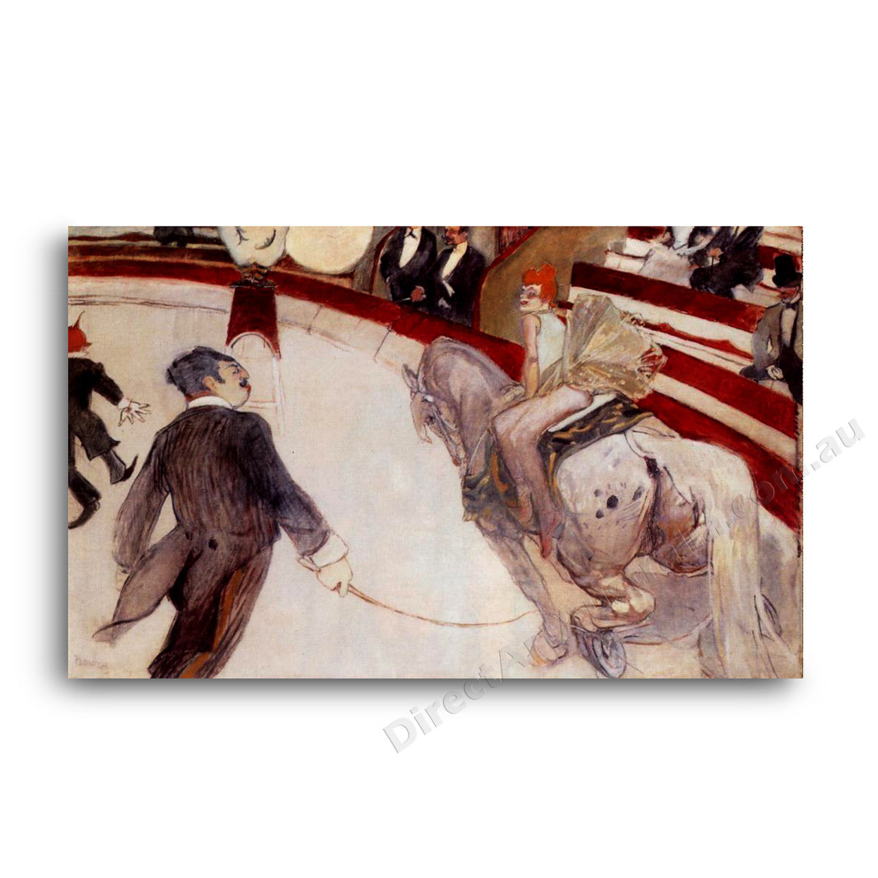 Henri de Toulouse-Lautrec | At the Cirque Fernando The Ringmaster