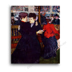 At the Moulin Rouge The Two Waltzers