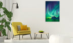 Aurora Borealis II Wall Art Print on the wall