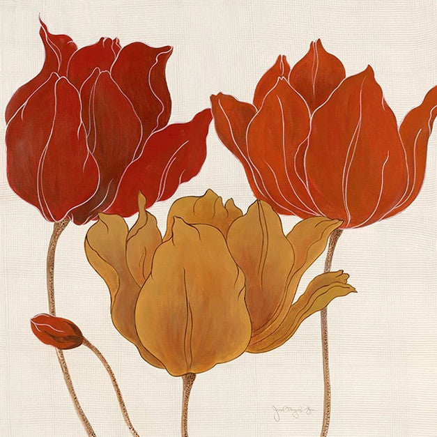 Austin's Tulips II Wall Art Print