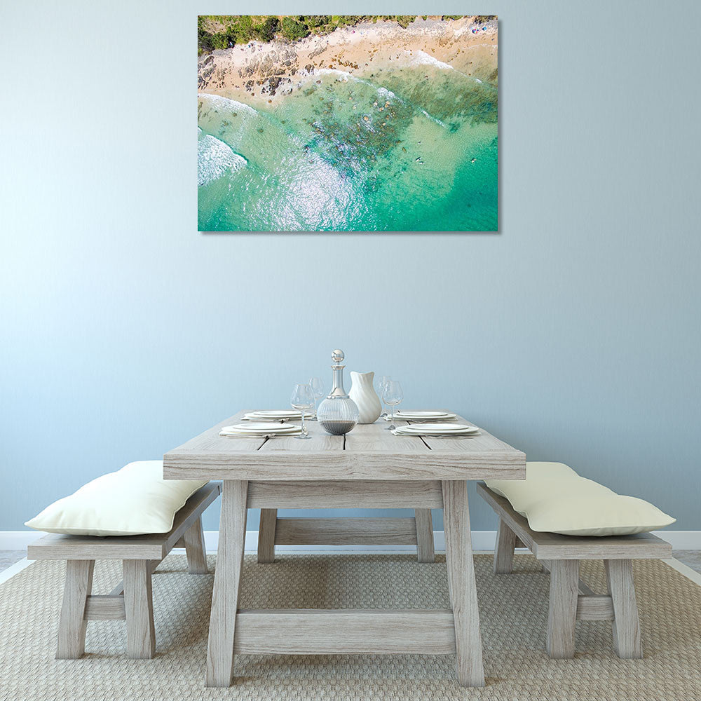 Australia Byron Bay Wall Art Print on the wall