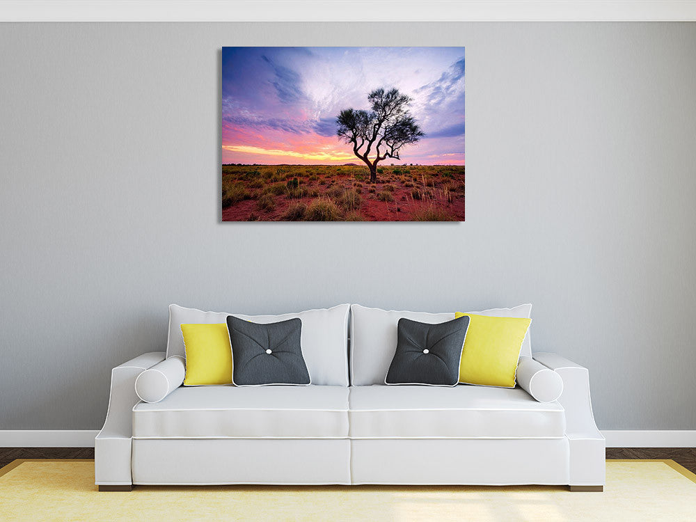 Australia Pilbara Region Wall Art Print on the wall