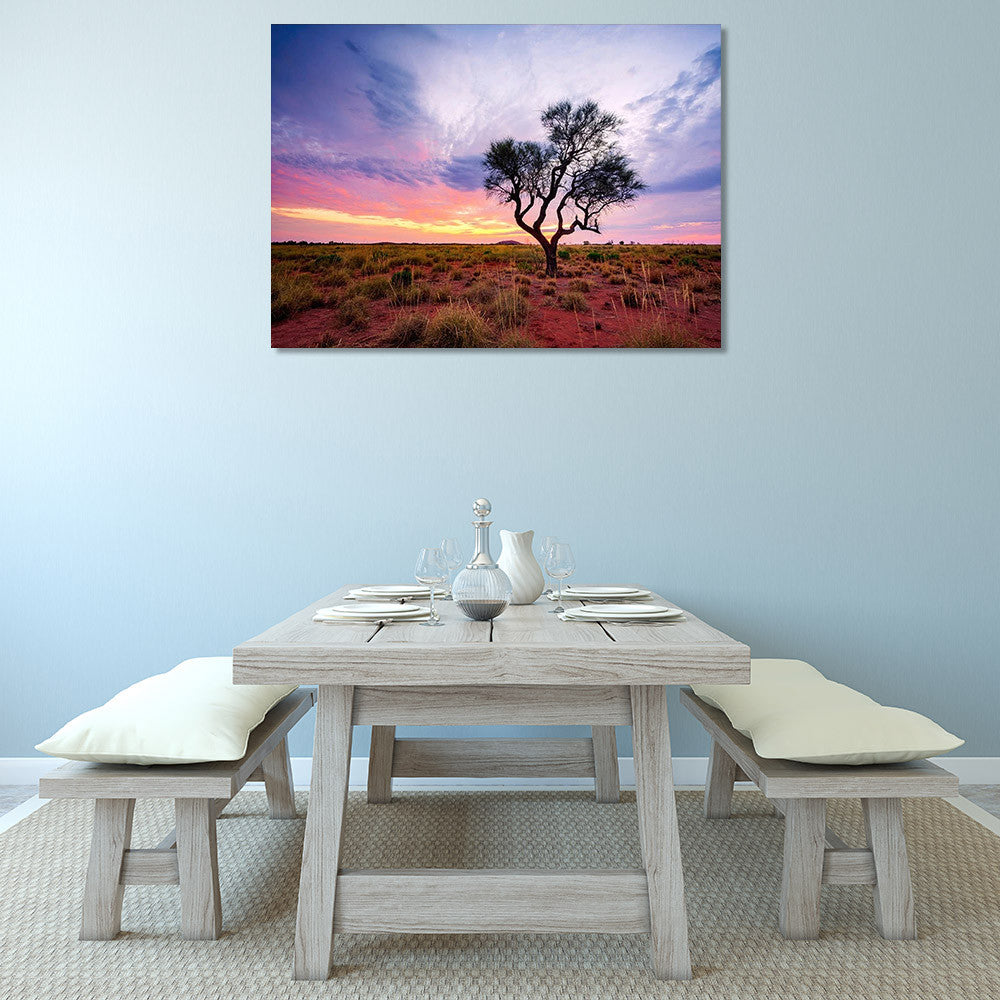 Australia Pilbara Region Wall Art Print on the wall