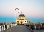 Australia St Kilda Pier Wall Art Print