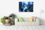 Australia Waterfall Wall Art Print on the wall