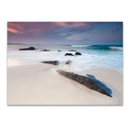 Australian Beach at Twilight Wall Print