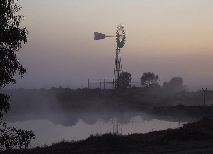 Australian Windmill Wall Art Print