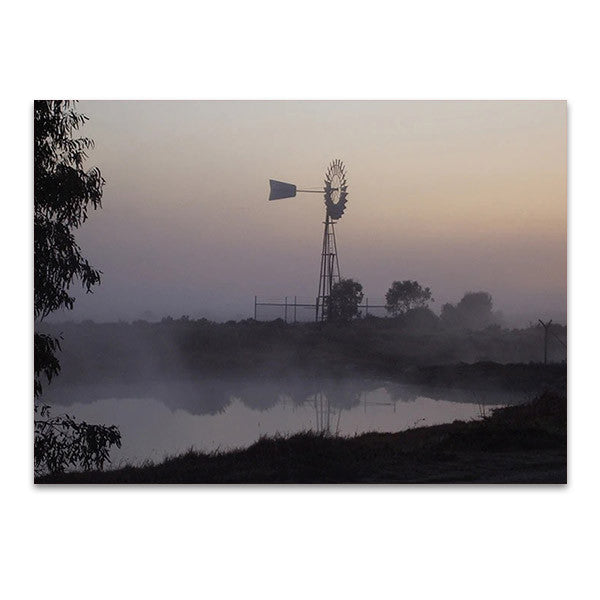 Australian Windmill Wall Art Print