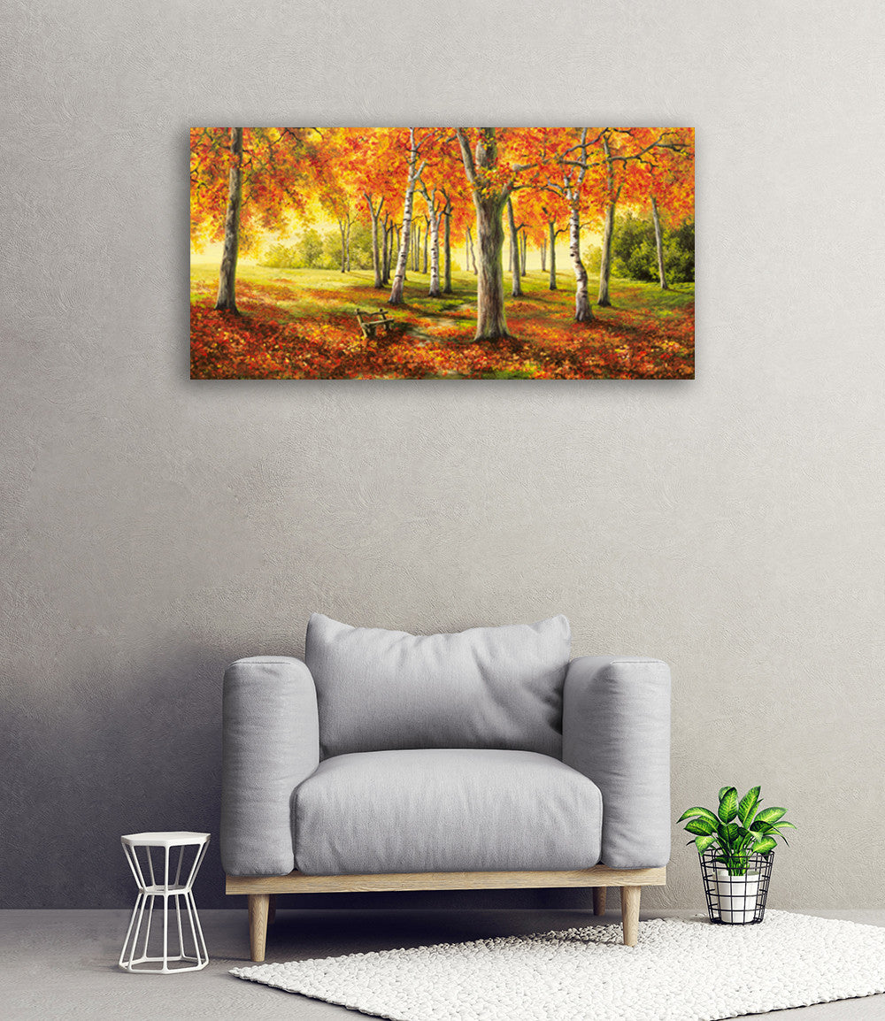 Autumn Mood Wall Art Print on The Wall