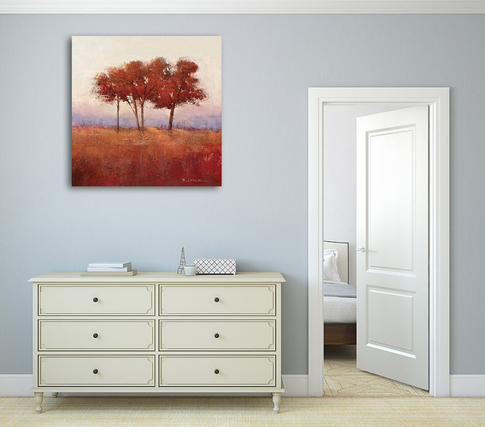 Autumn Morning II Wall Art Print on the wall