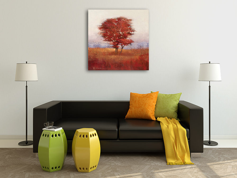 Autumn Morning I Wall Art Print on the wall