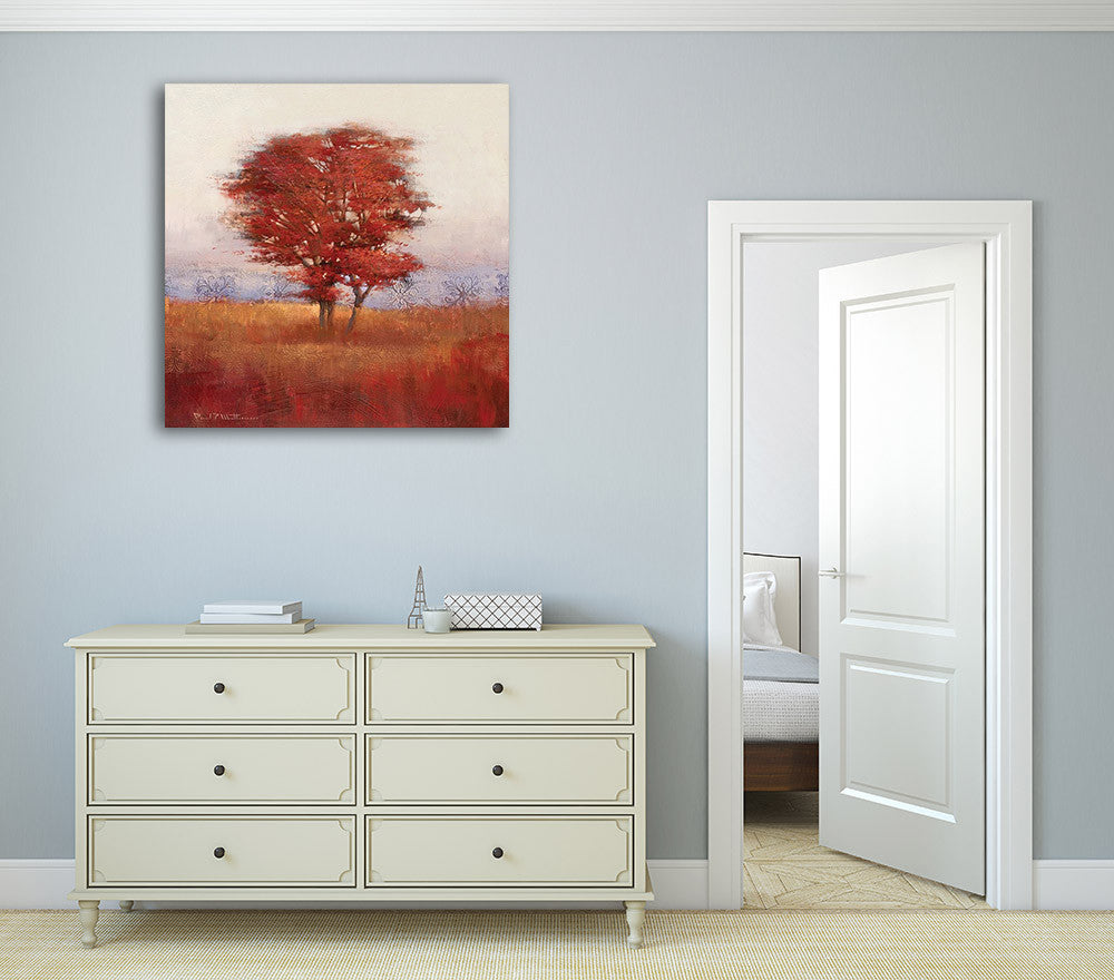 Autumn Morning I Wall Art Print on the wall