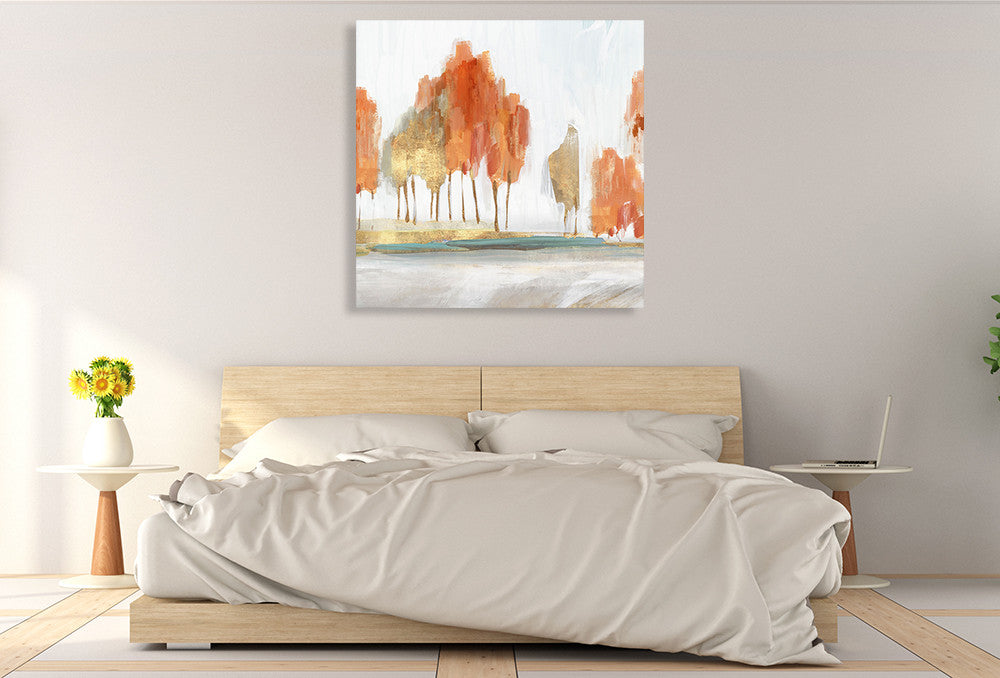 Autumn Shade II Wall Art Print on the wall