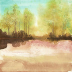 Autumn Shadows II Wall Art Print