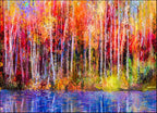 A Autumn Trees Wall Art Print