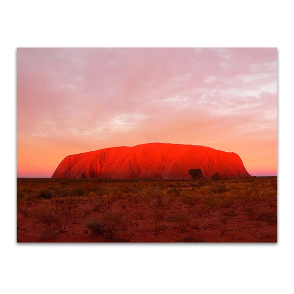 Ayers Rock Uluru Wall Art Print