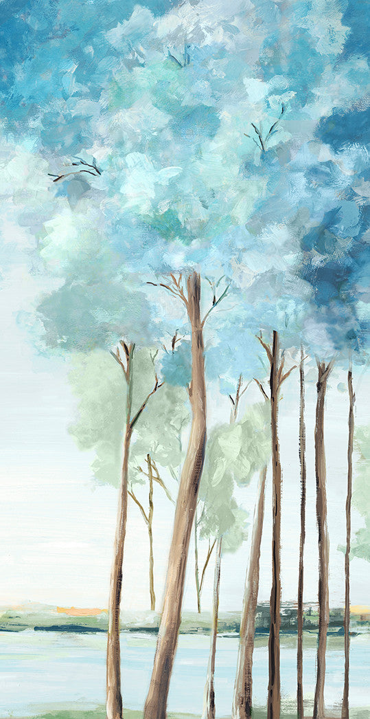 Azure Land II Wall Art Print