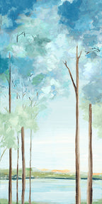 Azure Land I Wall Art Print