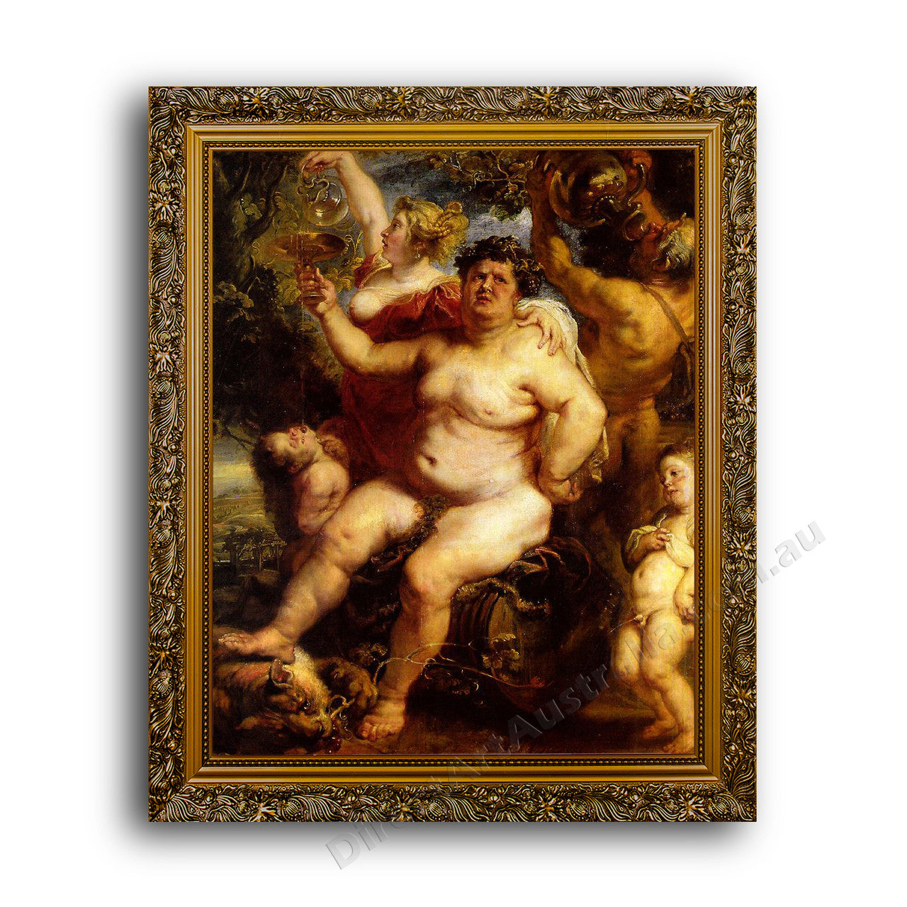 Gold Ornate Outer Frame
