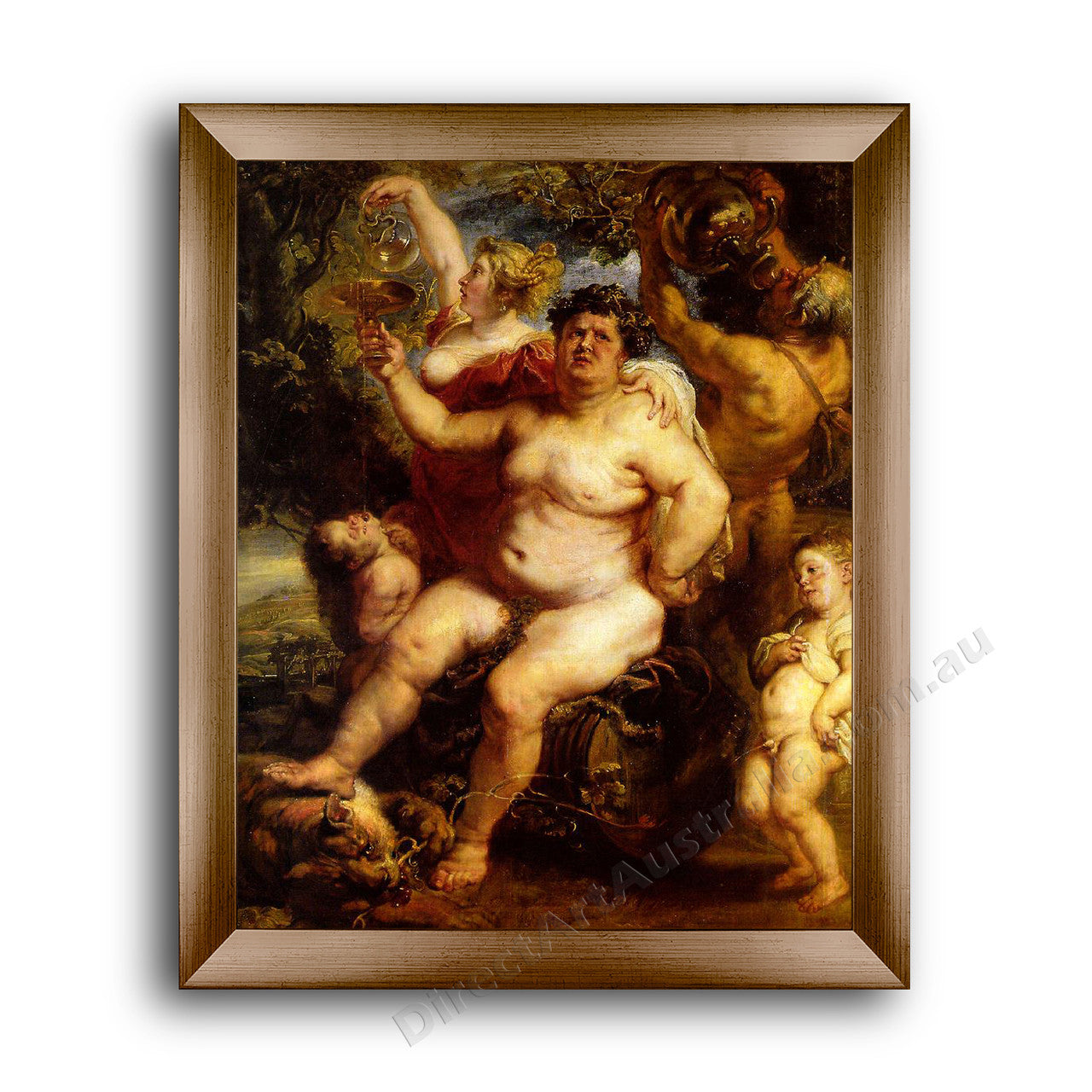 Modern Flat Gold Frame