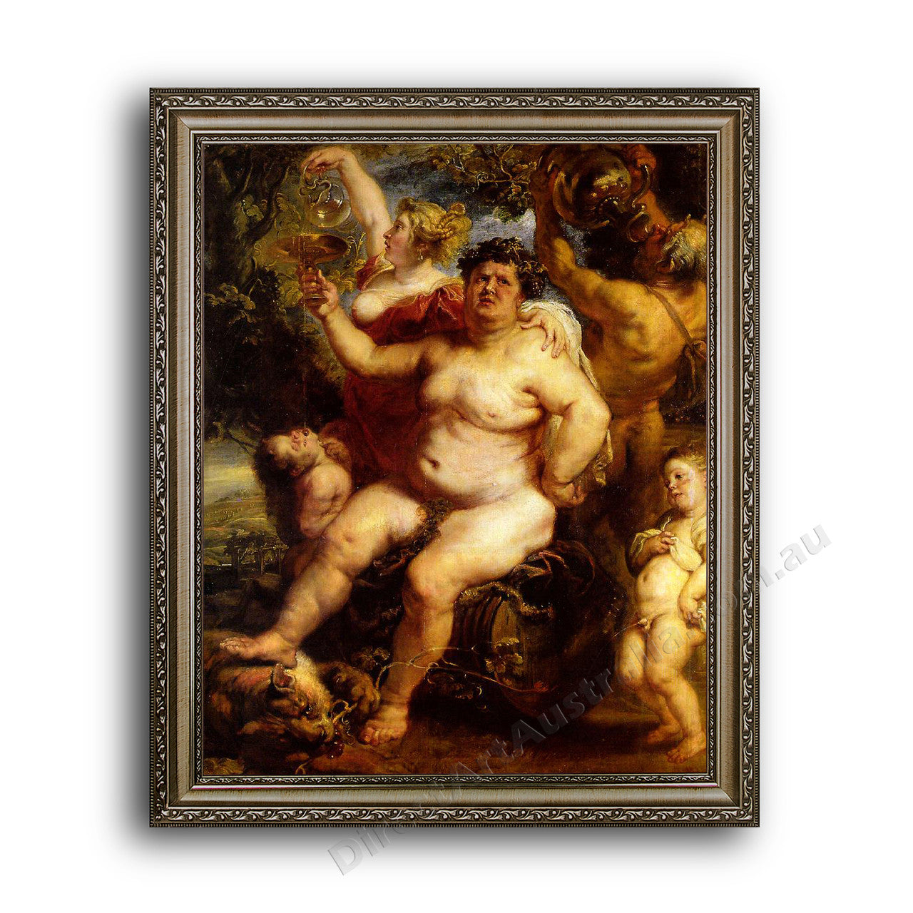 Ornate Silver Frame