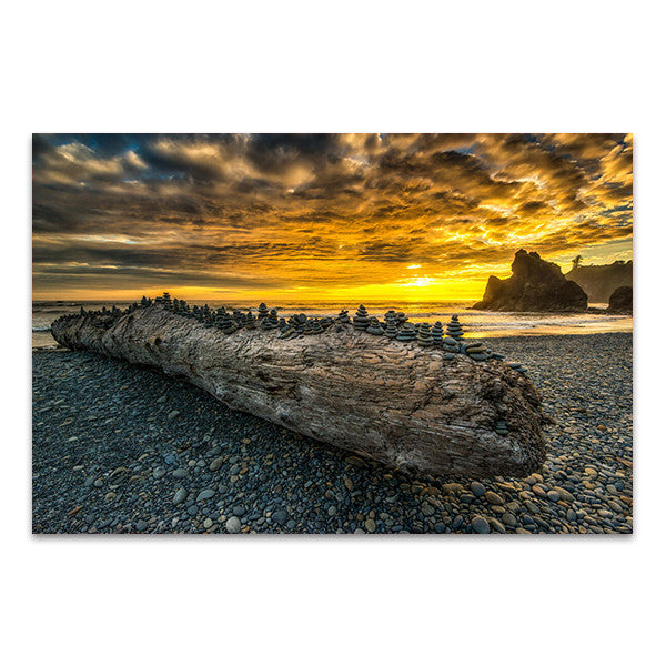 Balancing Stones Wall Art Print