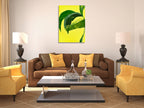 Banana Leaf I Wall Art Print on the wall