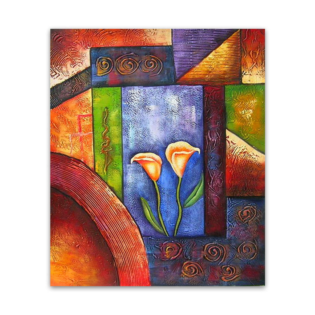 Flowers and Swirls