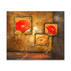 Three Orange Flowers