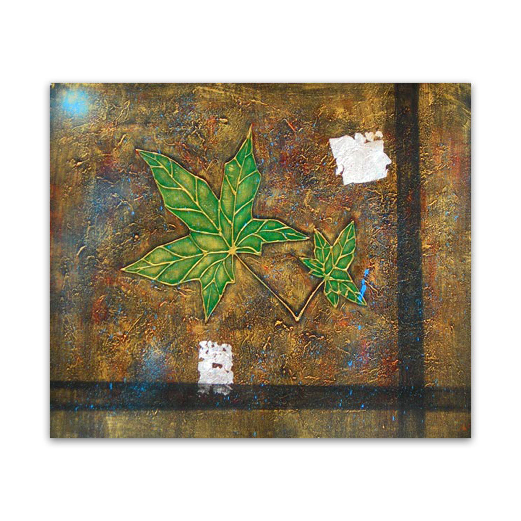Green Maple Leaves