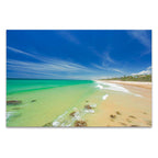 Beach Australia Sunshine Coast Art Print