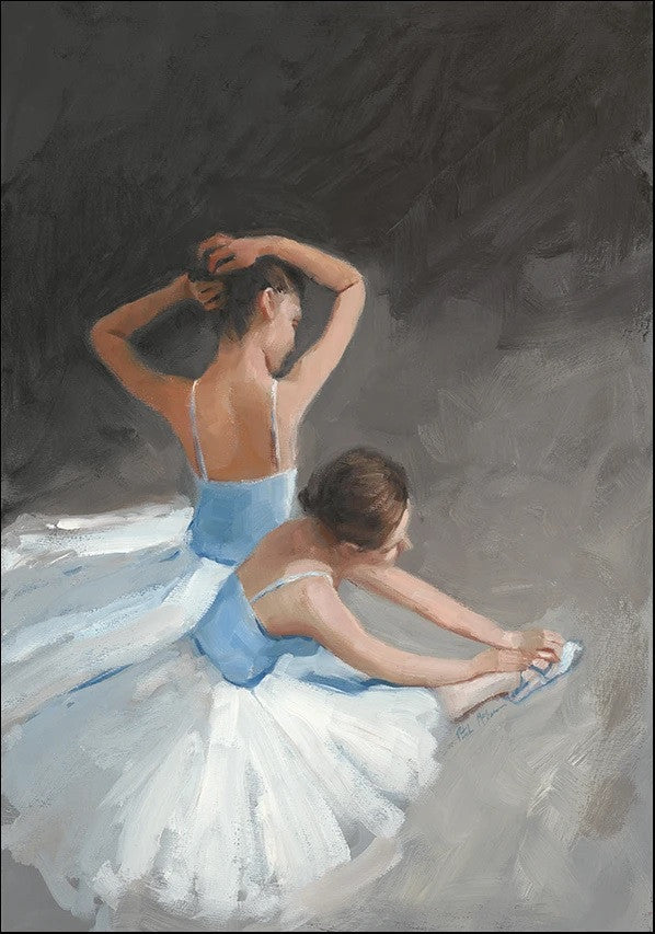 Ballerina Dancers II Wall Art Print