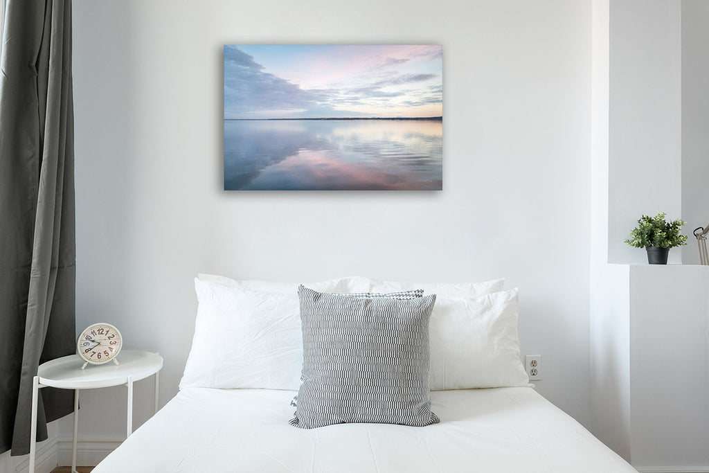 Bellingham Bay Clouds Reflection II Wall Art Print  on the wall