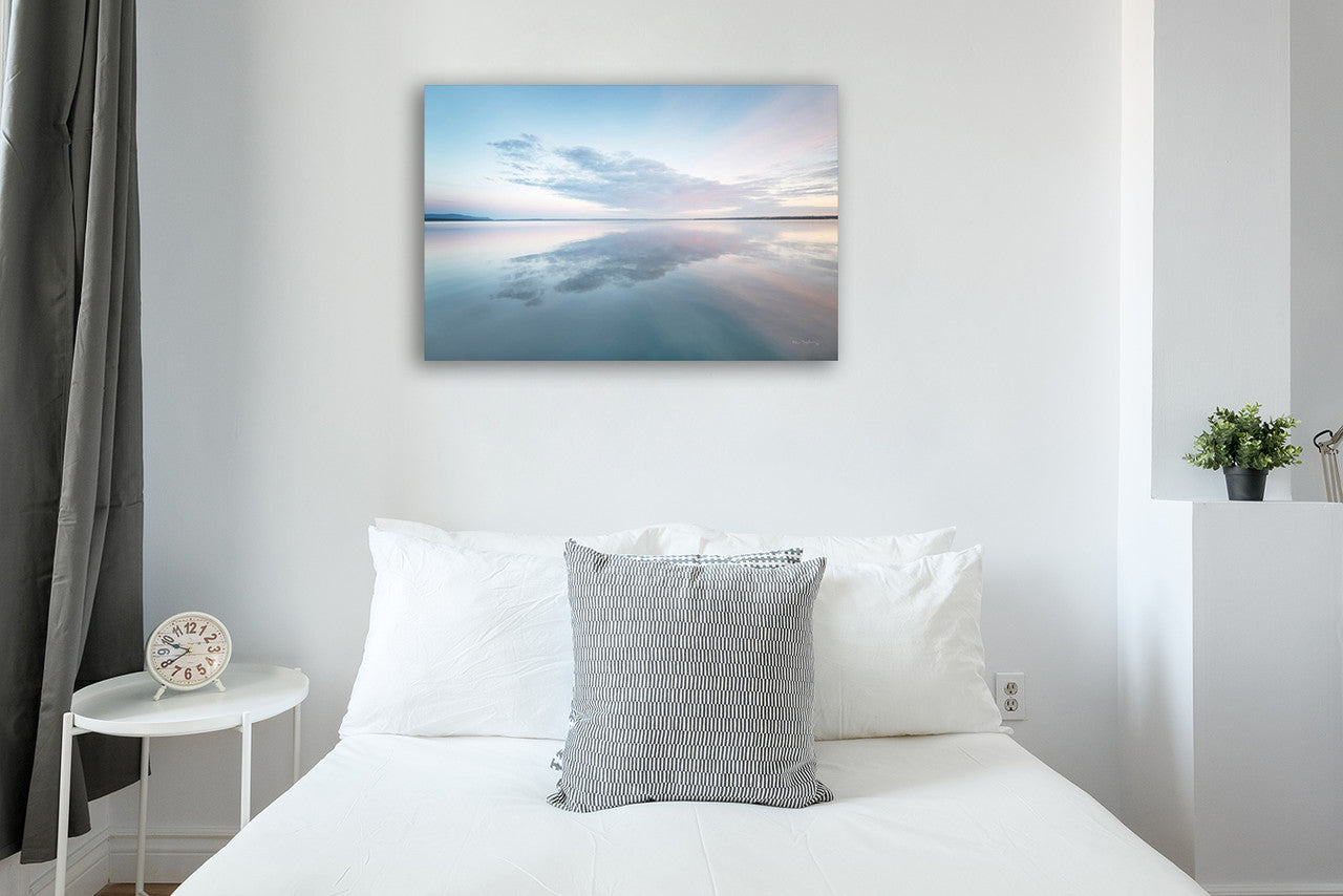 Bellingham Bay Clouds Reflection I Wall Art Print on the wall