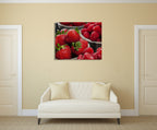 Berries III Wall Art Print on the wall