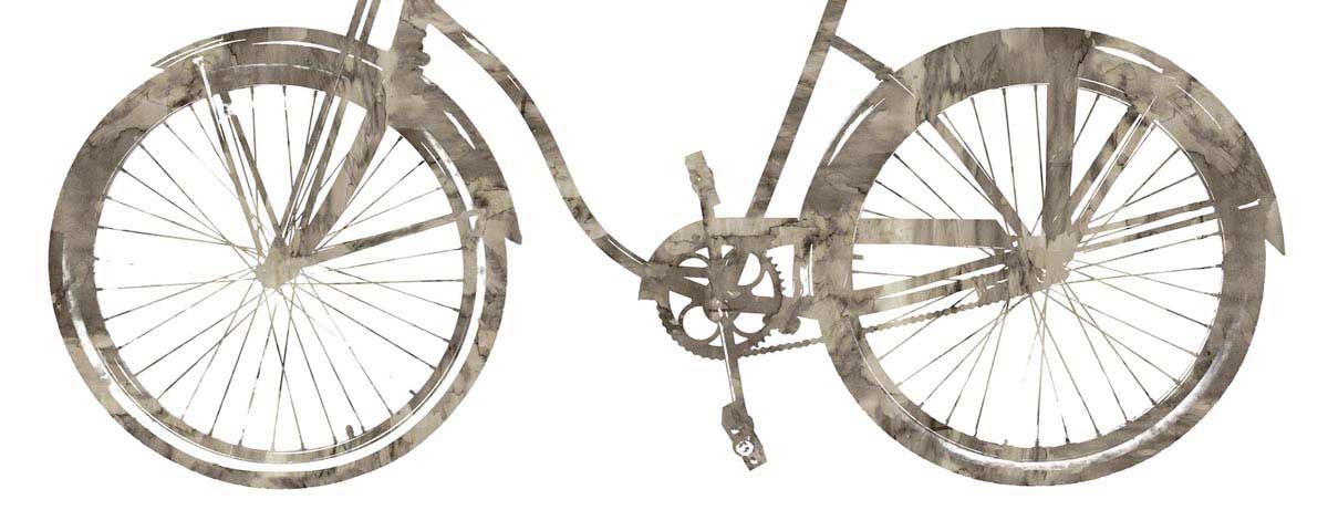 Bike Ride III Wall Art Print