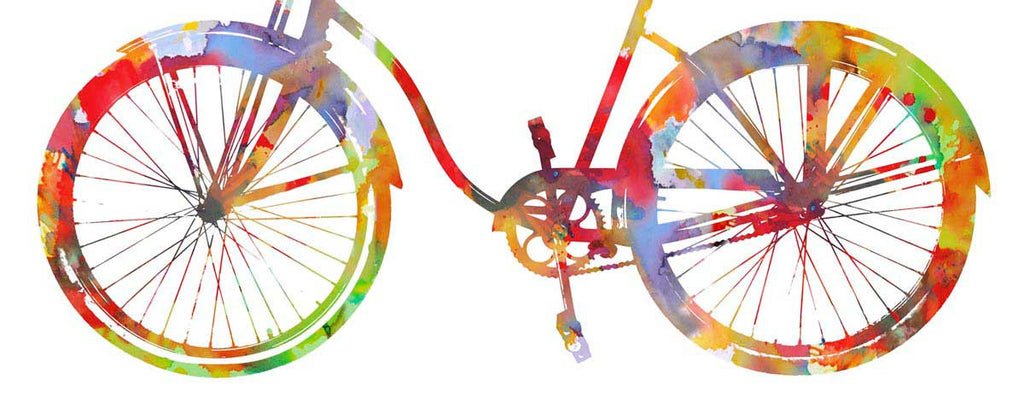 Bike Ride I Wall Art Print