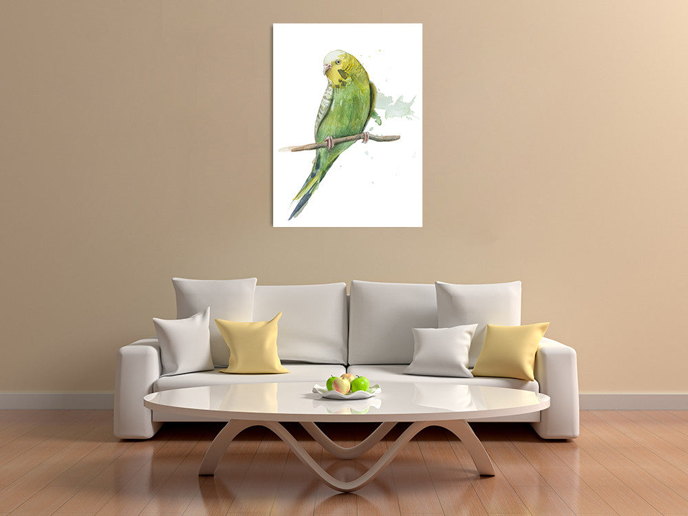 Bird II Wall Art Print on the wall