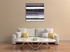 Blinds A Wall Art Print on the wall