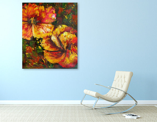 Blossom One on the wall