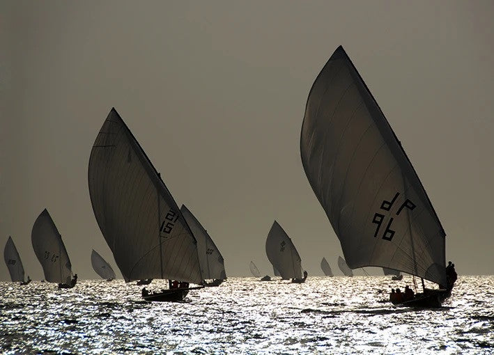 Boat Sailing Wall Art Print