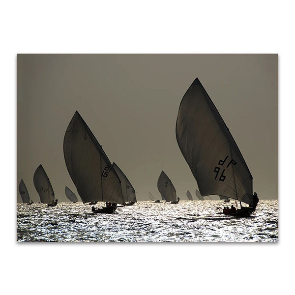 Boat Sailing Wall Art Print