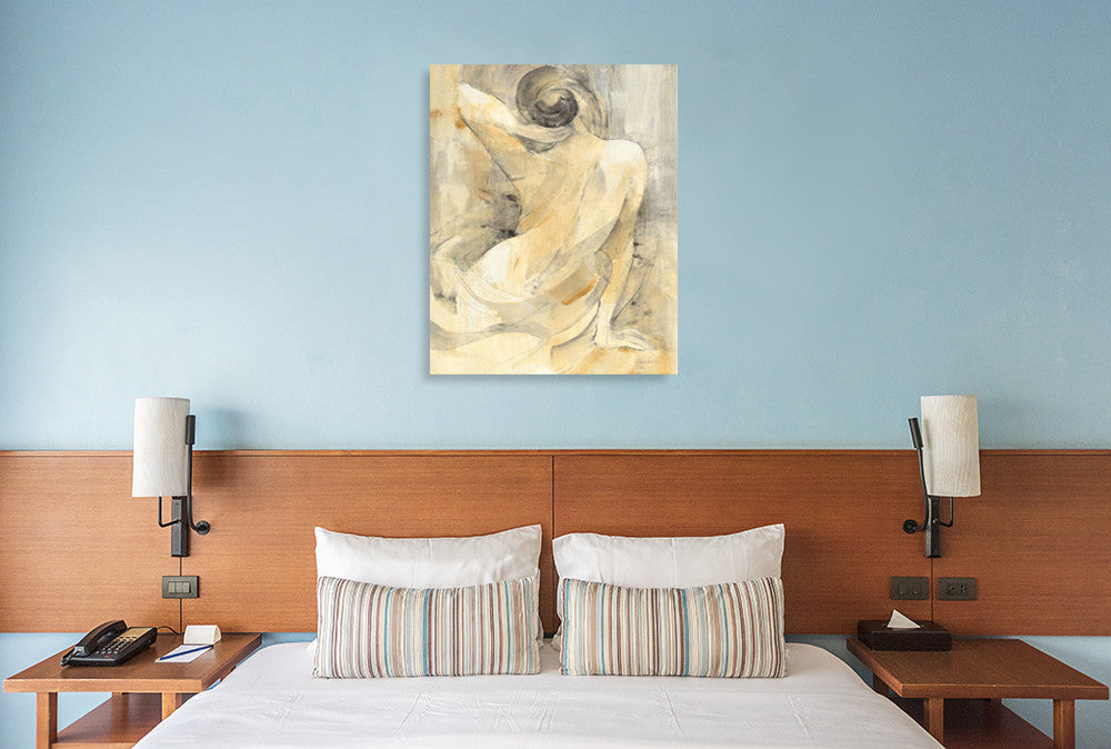 Boudoir II Wall Art Print on the wall
