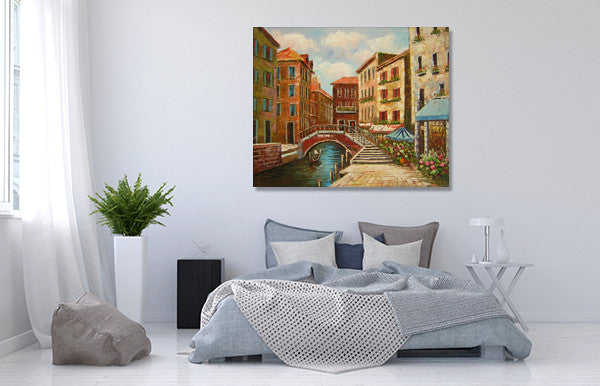 Bridge on the wall