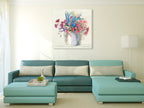 Bright Bouquet II Wall Art Print on the wall